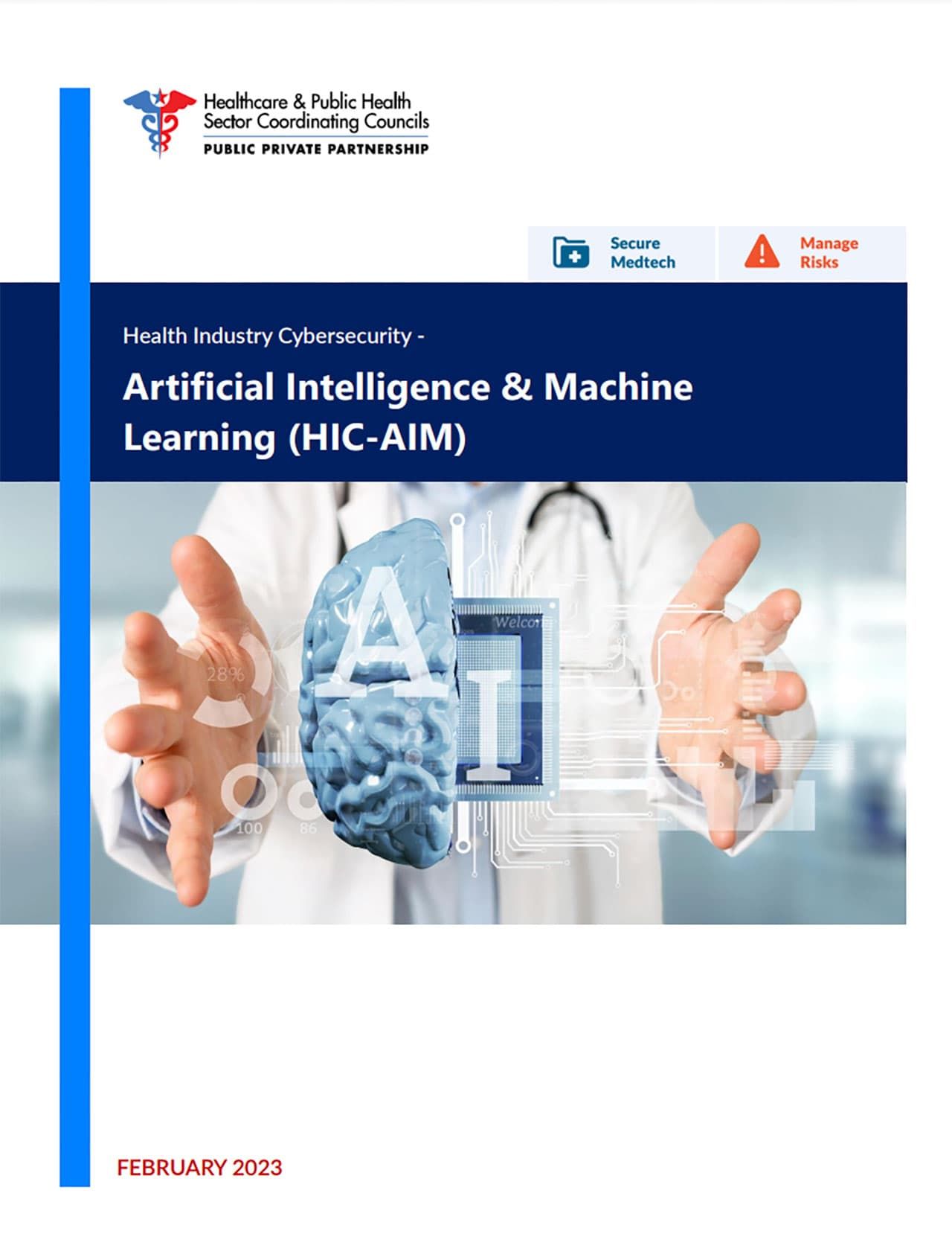 Health Industry Cybersecurity-Artificial Intelligence-Machine Learning
