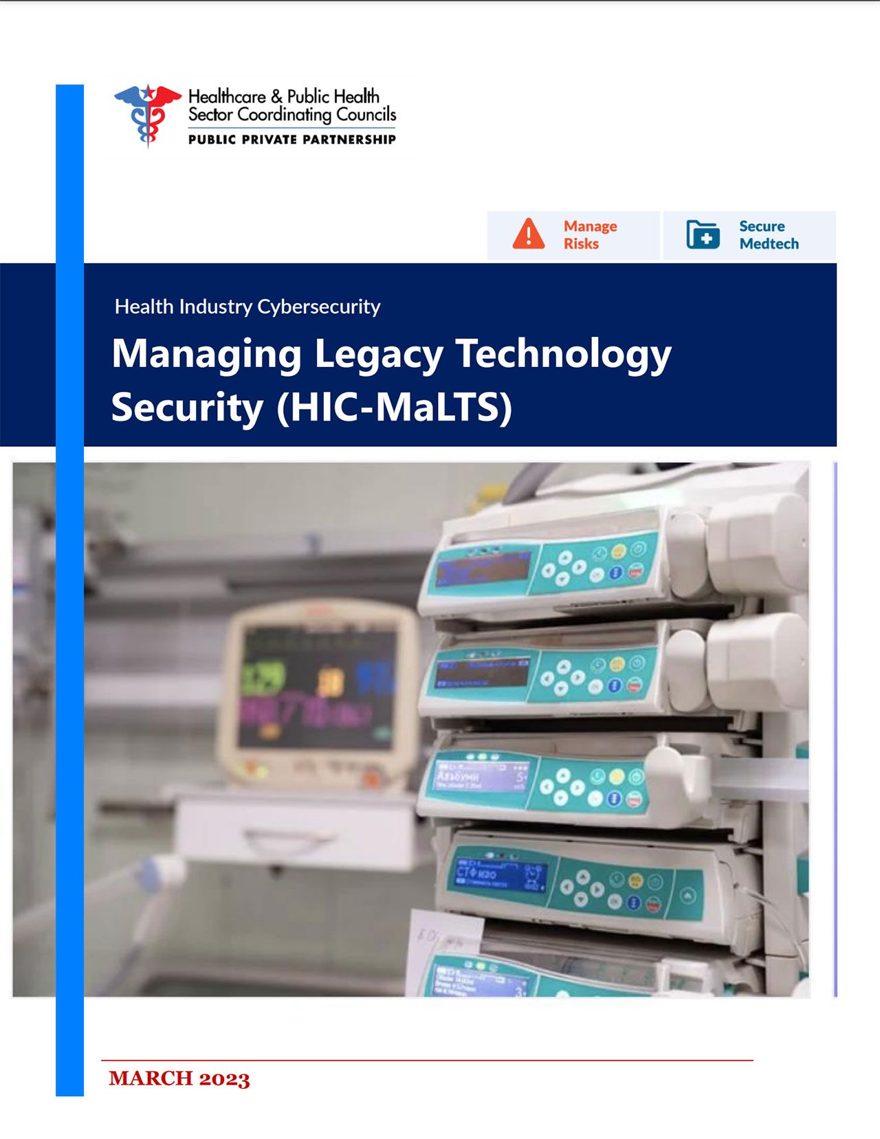 Health Industry Cybersecurity Managing Legacy Technology Security HIC MaLTS